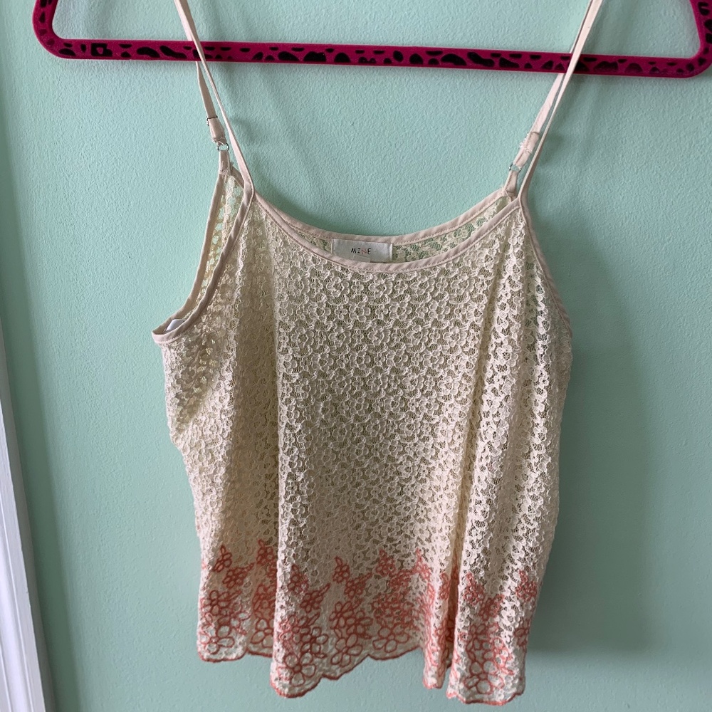 Lace Tank Crop
